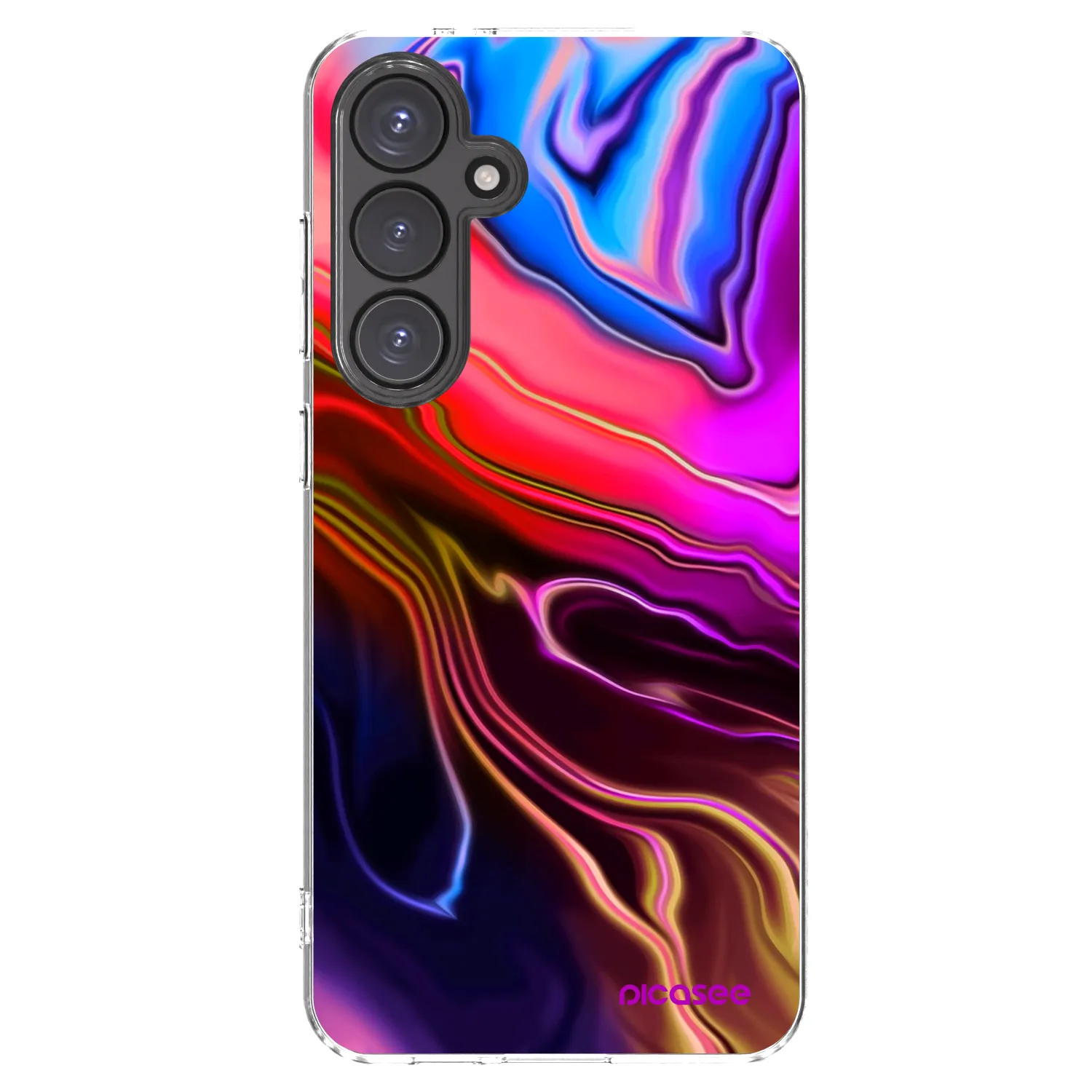 Picasee husă transparentă din silicon pentru Samsung Galaxy S24 FE S721B - Electric