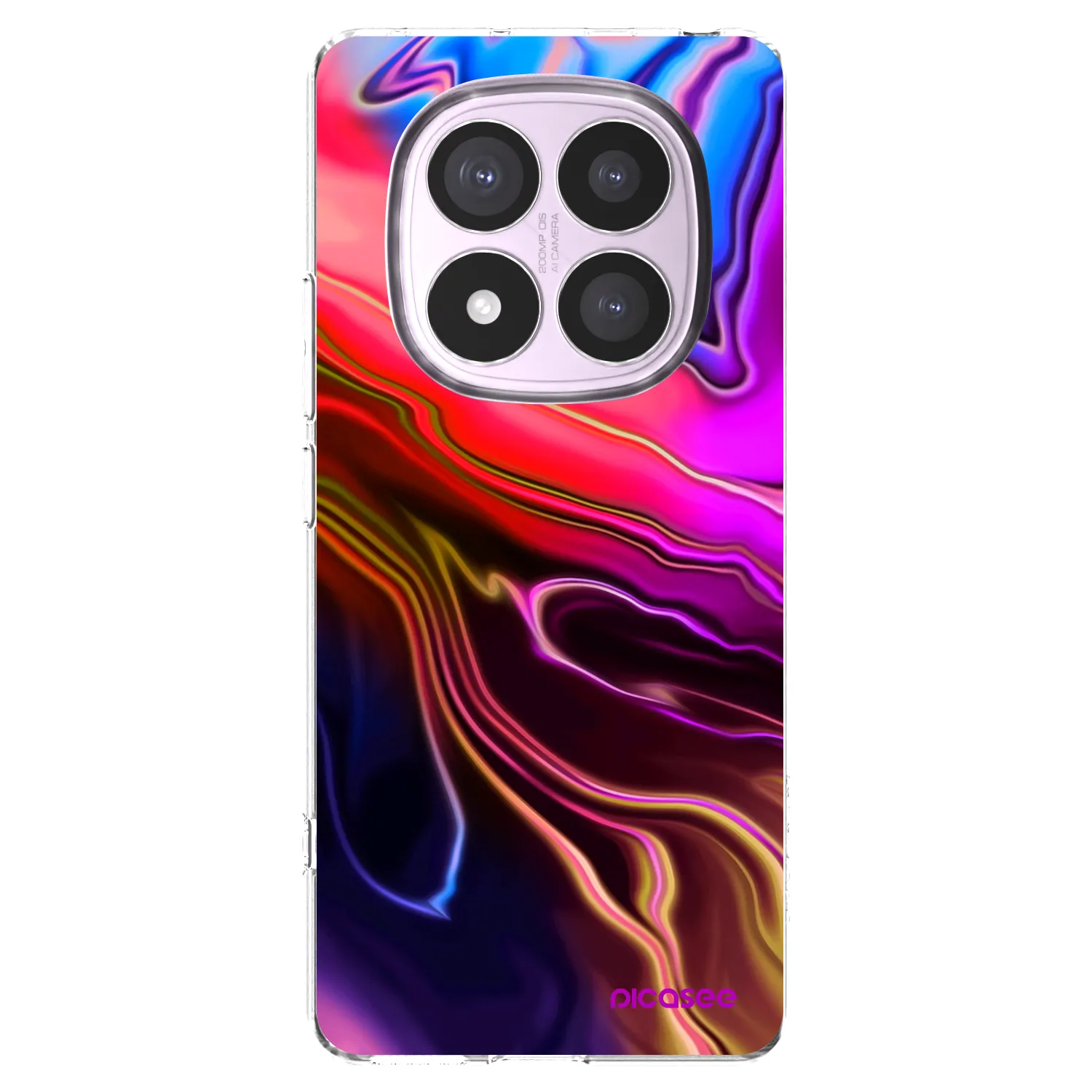 Picasee husă transparentă din silicon pentru Xiaomi Redmi Note 14 Pro 5G - Electric