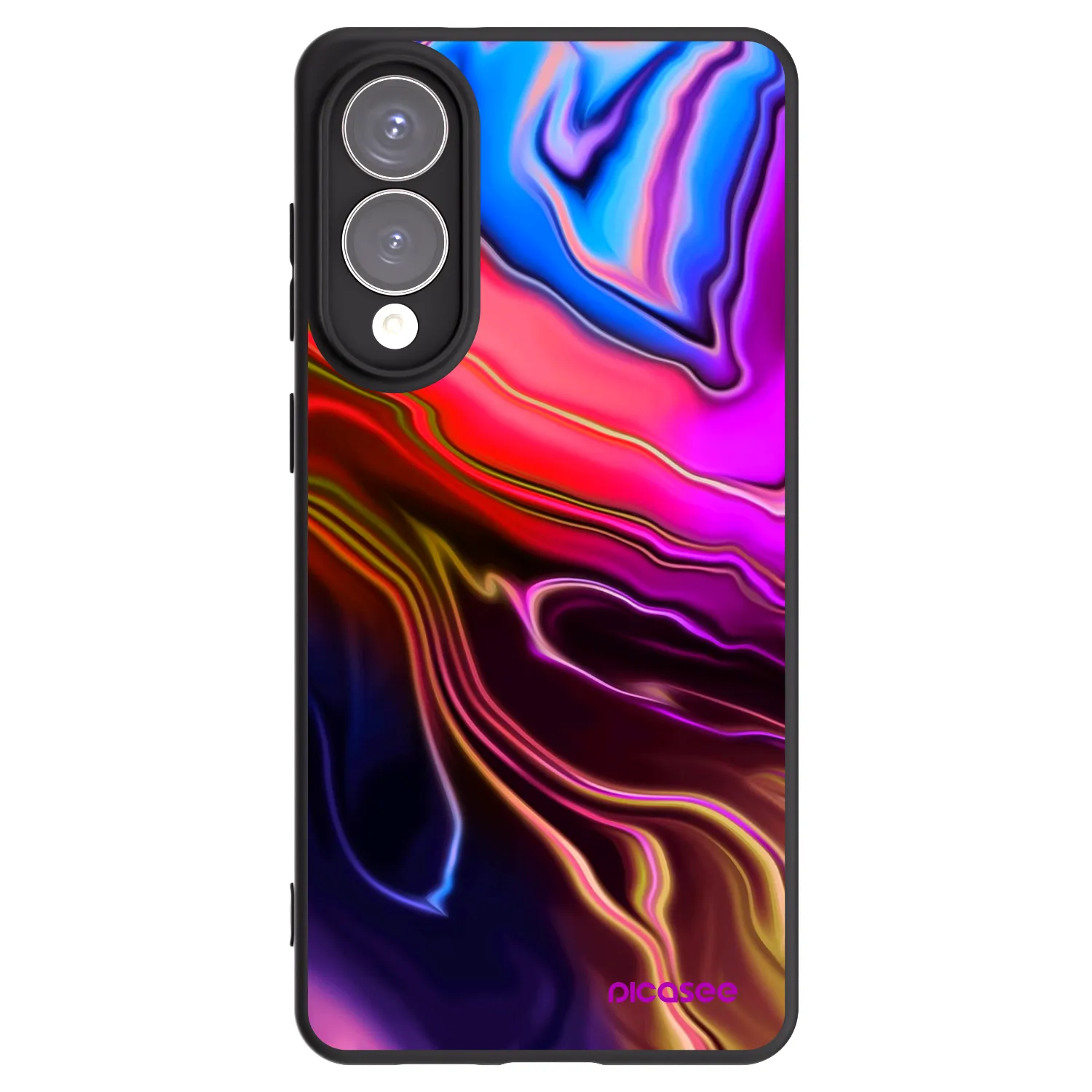 Picasee husă neagră din silicon pentru Samsung Galaxy S25 Edge 5G - Electric