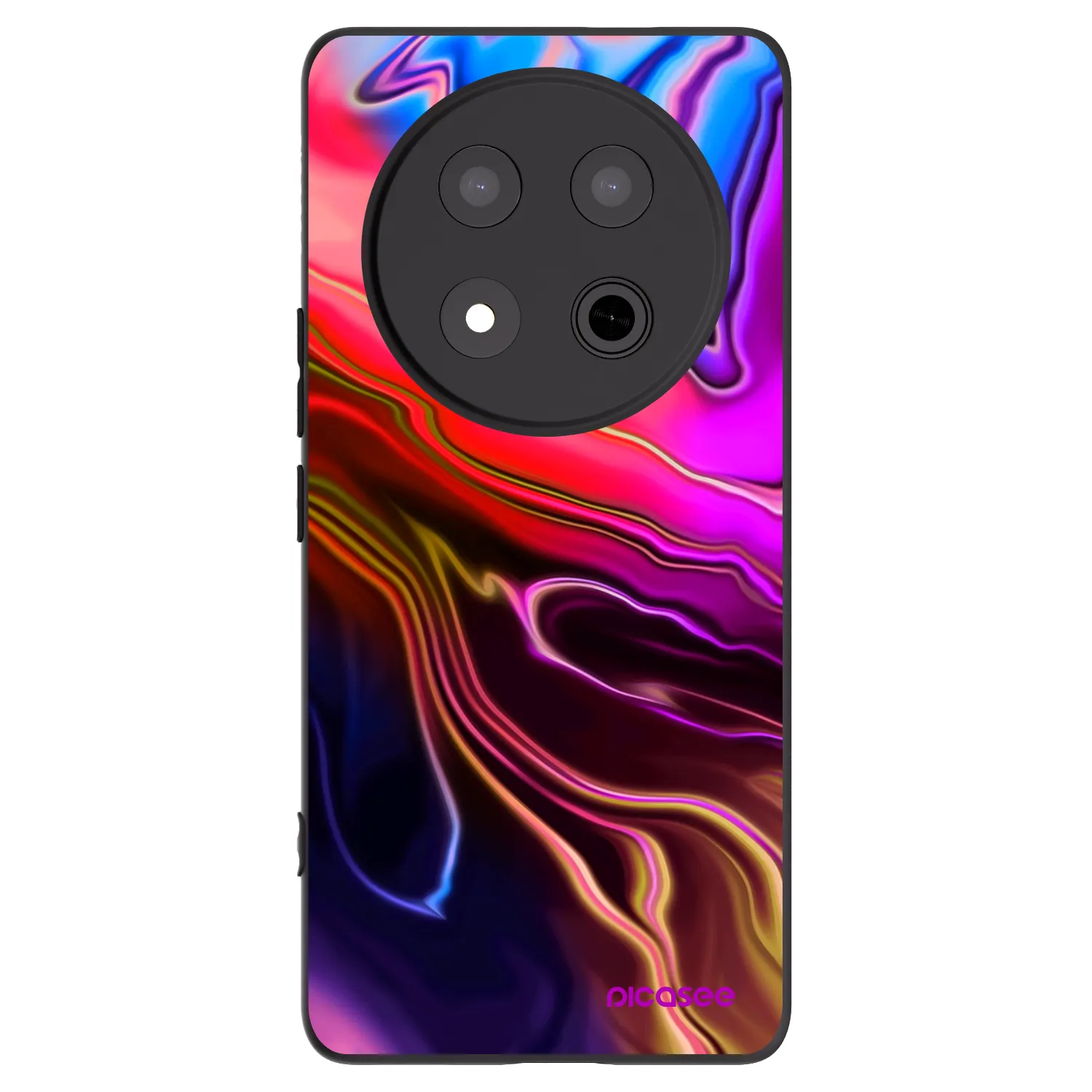 Picasee husă neagră din silicon pentru Honor Magic7 Lite 5G - Electric