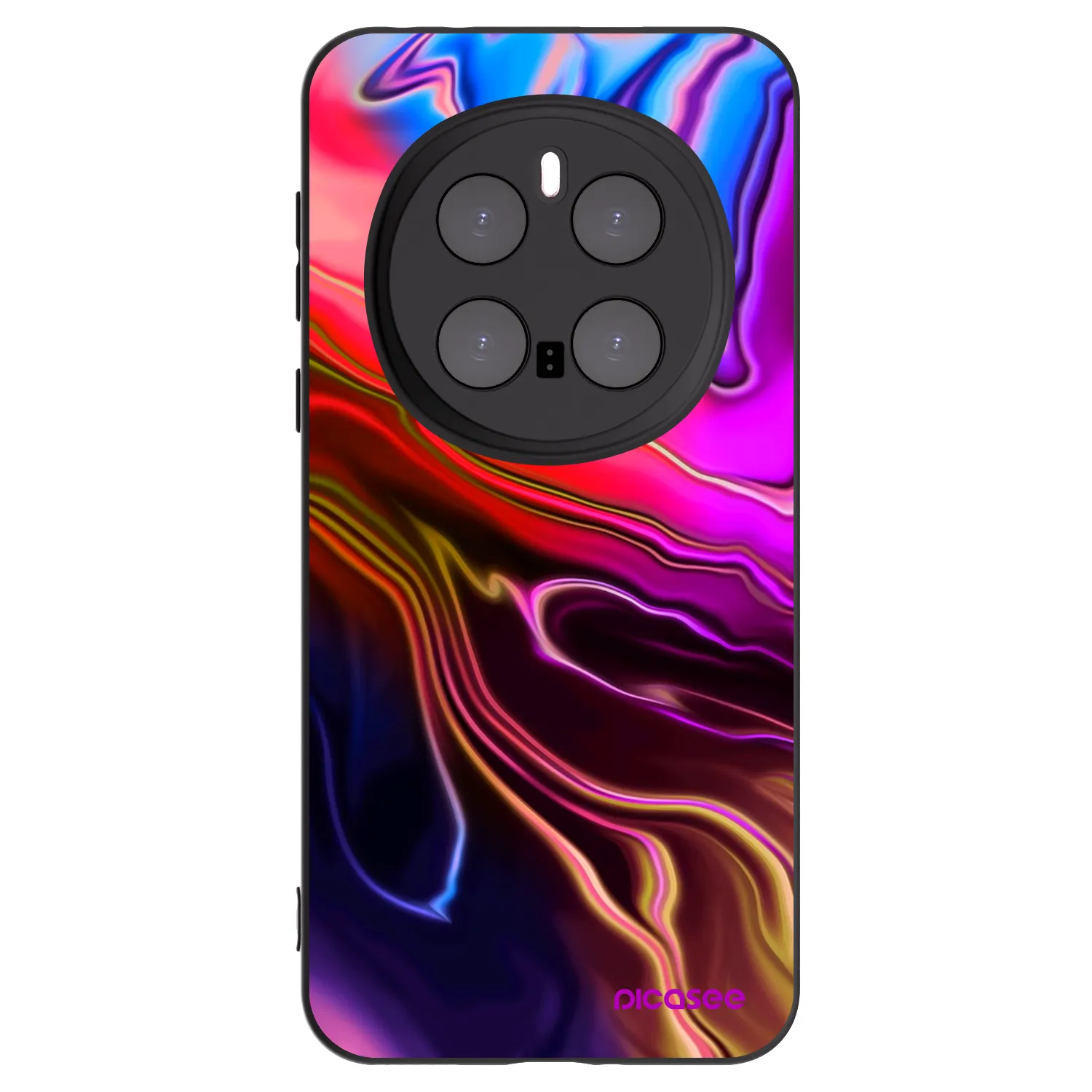 Picasee husă neagră din silicon pentru Honor Magic7 Pro 5G - Electric