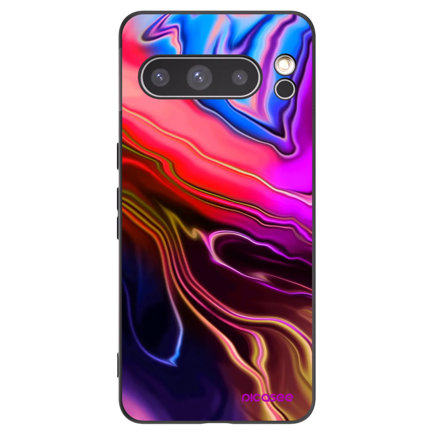 Picasee husă neagră din silicon pentru Google Pixel 8 Pro - Electric