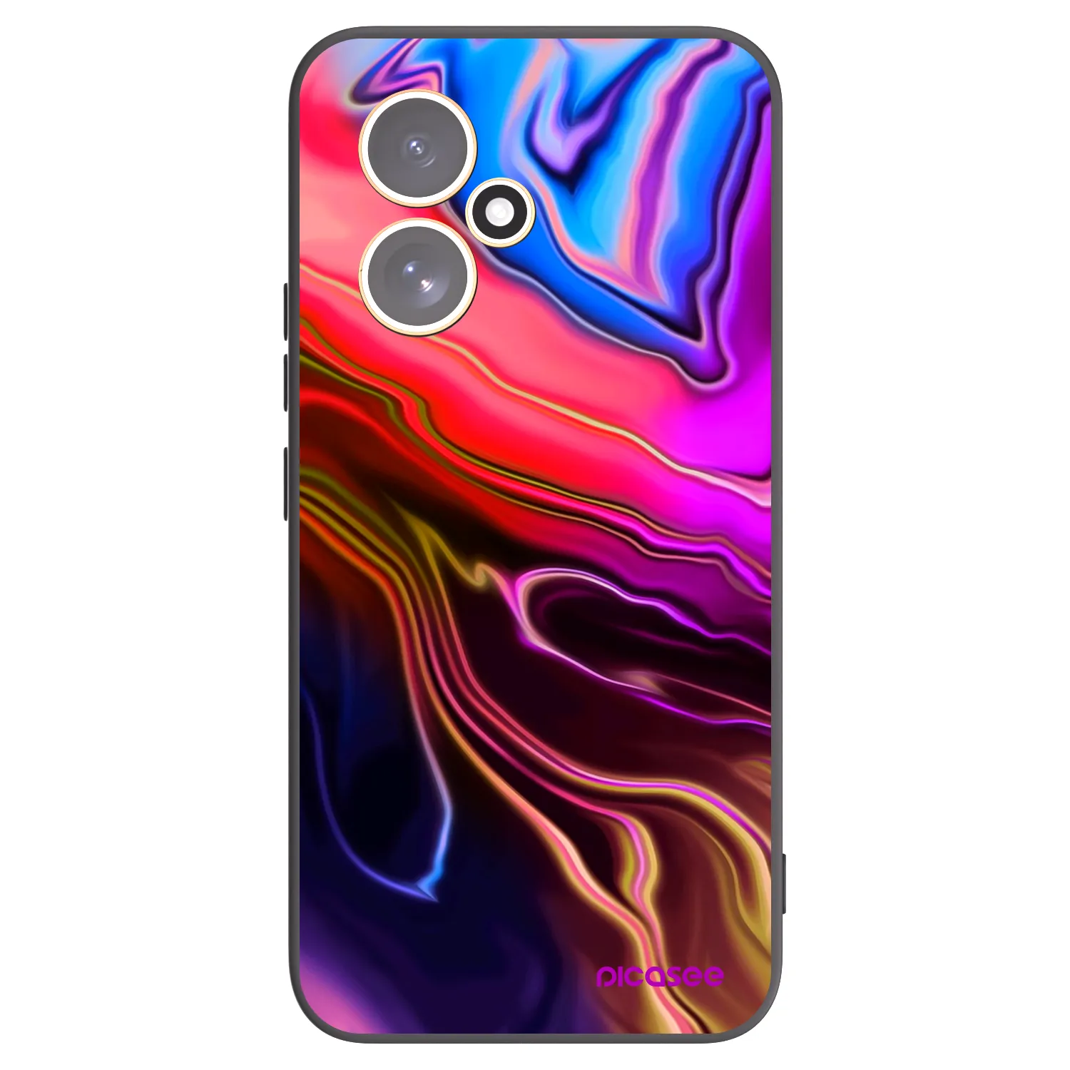 Picasee husă neagră din silicon pentru Honor 400 5G - Electric