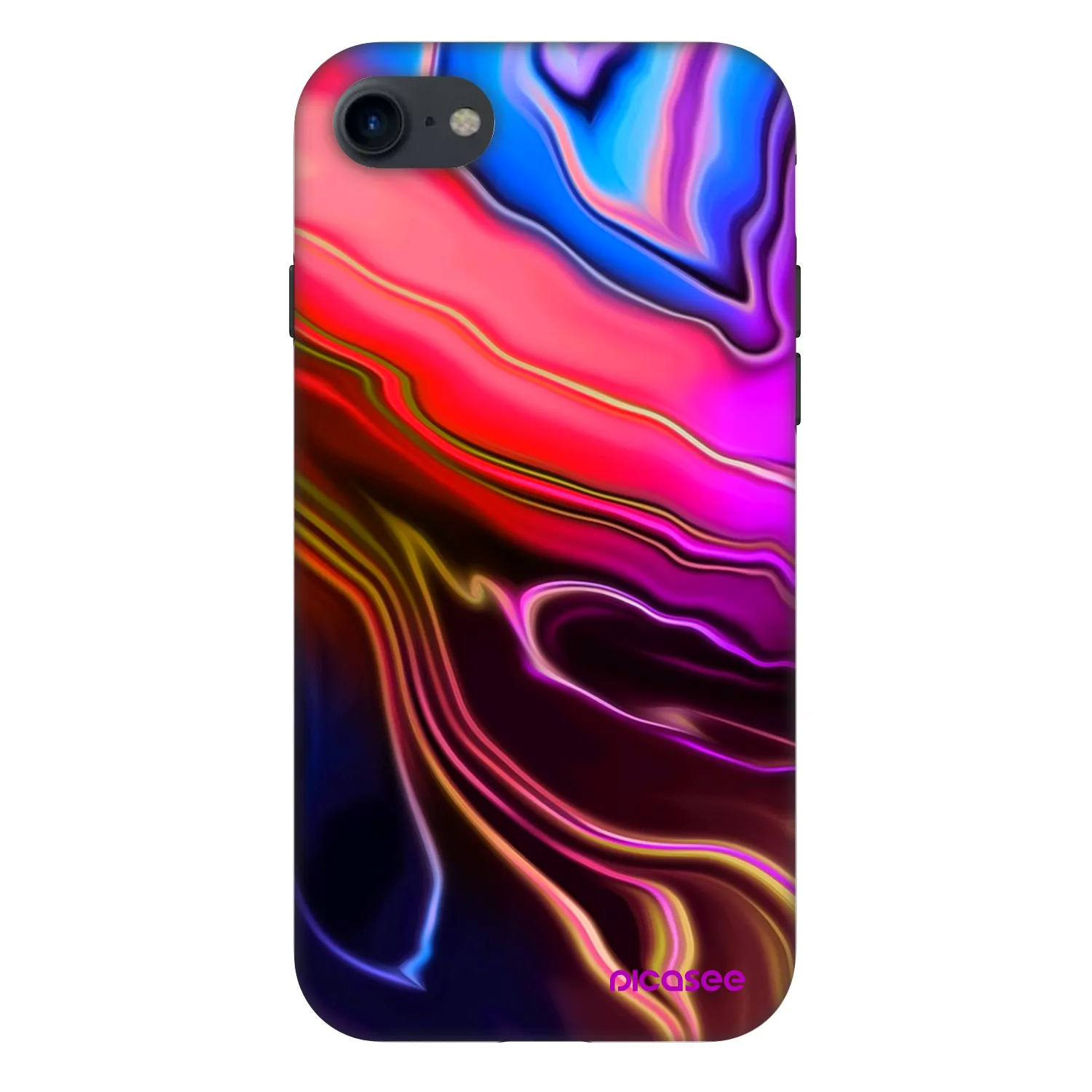 Picasee Fashion Case pentru Apple iPhone SE 2022 - Electric
