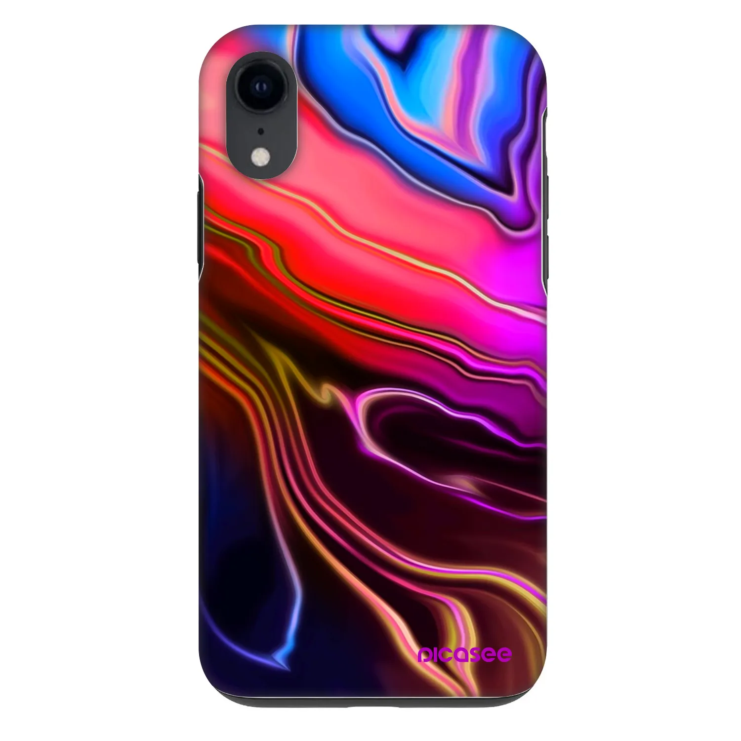 Picasee Fashion Case pentru Apple iPhone XR - Electric