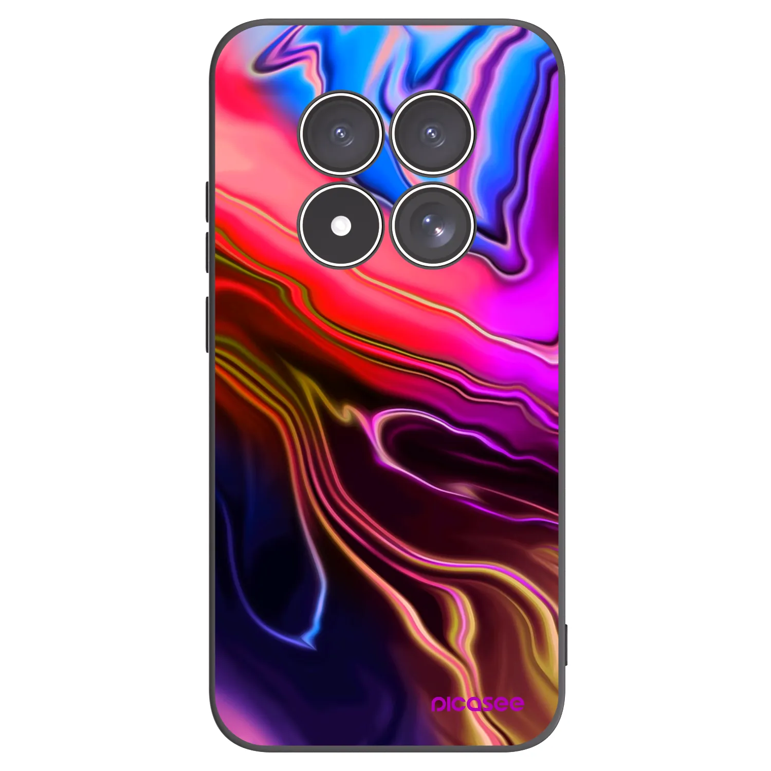 Picasee husă neagră din silicon pentru Xiaomi Redmi Note 15 Pro 4G - Electric