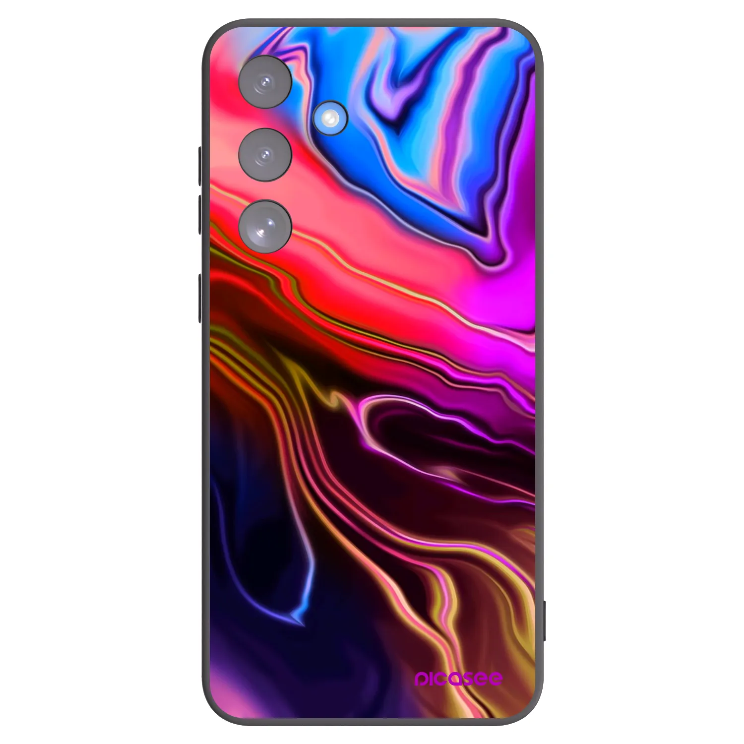 Picasee husă neagră din silicon pentru Samsung Galaxy S25 FE 5G - Electric