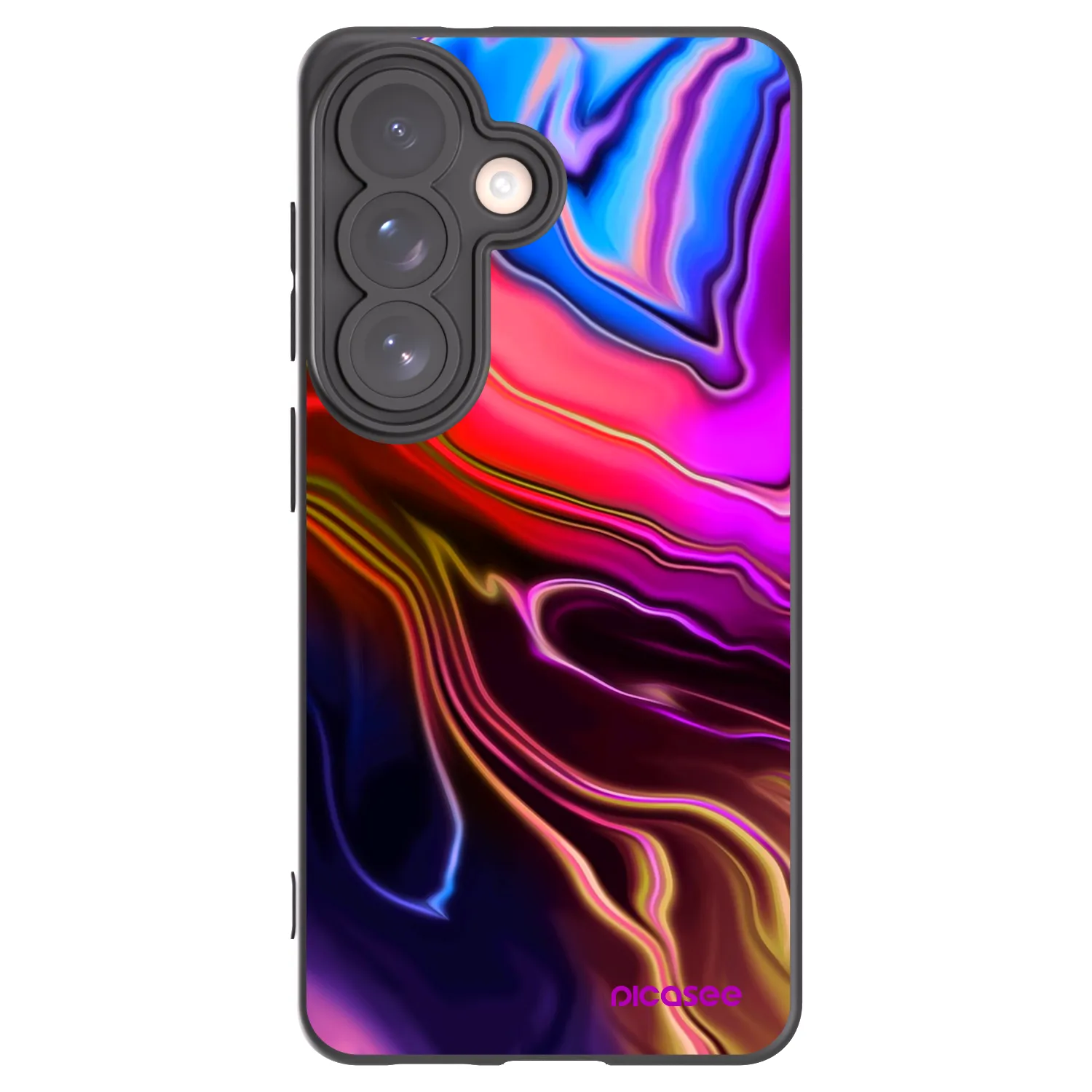 Picasee husă neagră din silicon pentru Samsung Galaxy S26 - Electric