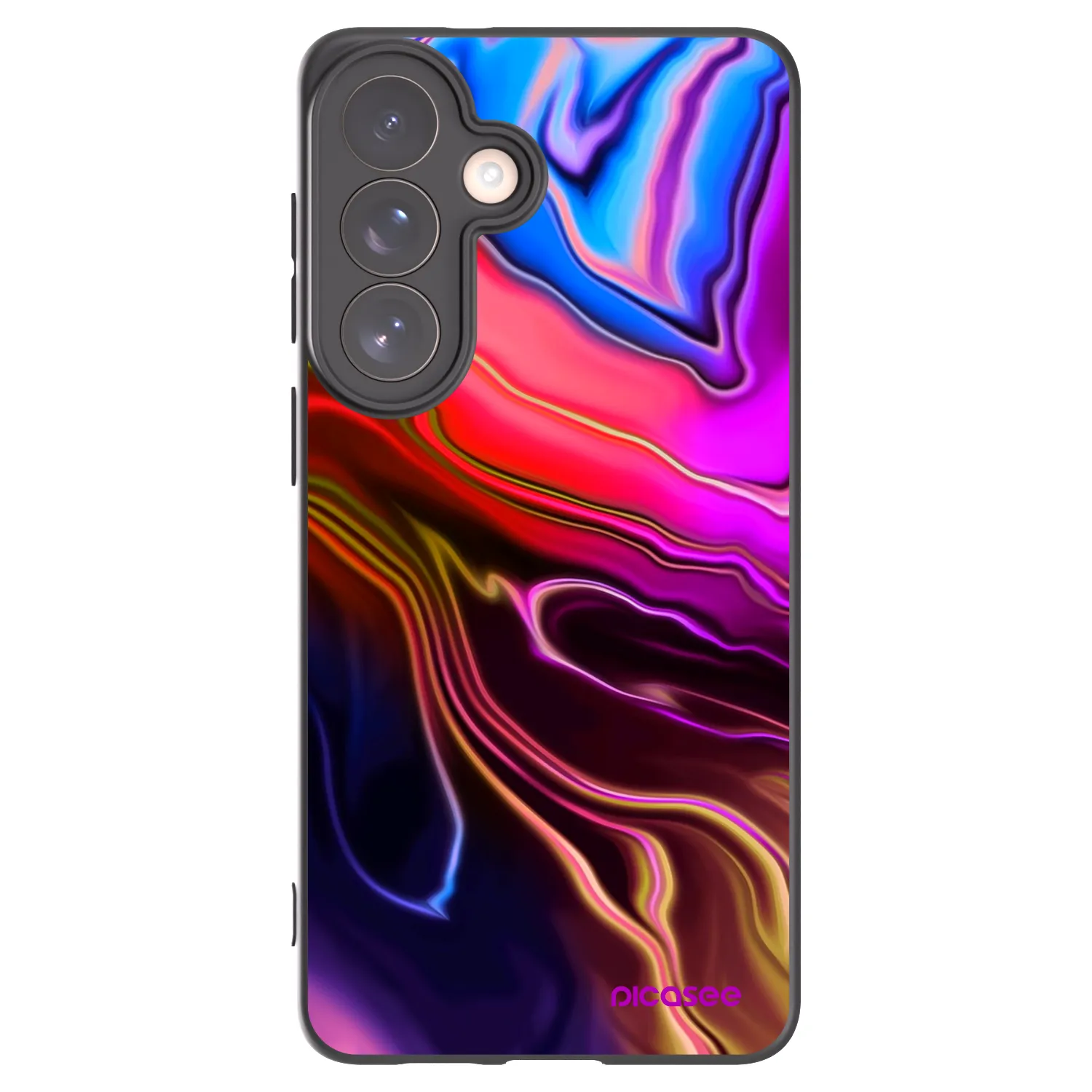 Picasee husă neagră din silicon pentru Samsung Galaxy S26+ - Electric