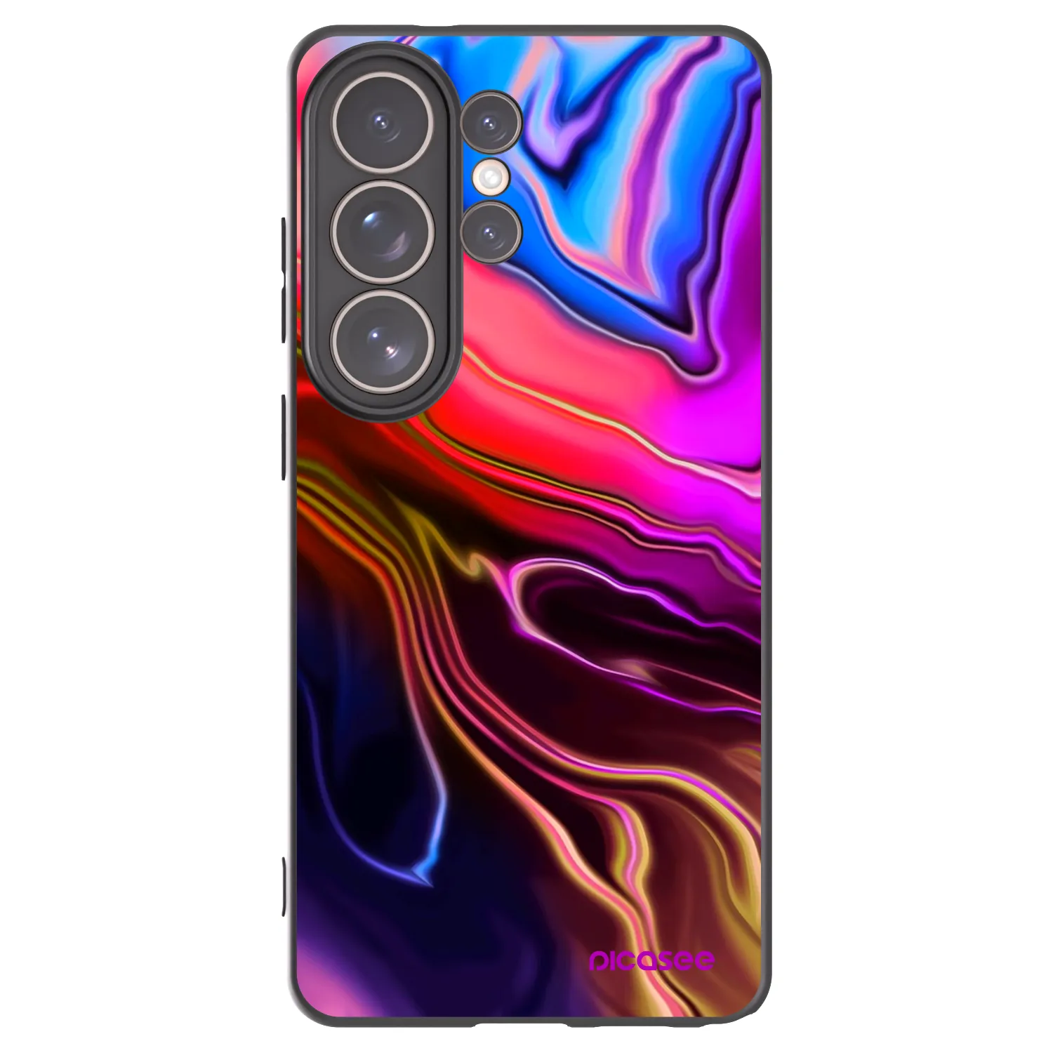 Picasee husă neagră din silicon pentru Samsung Galaxy S26 Ultra - Electric