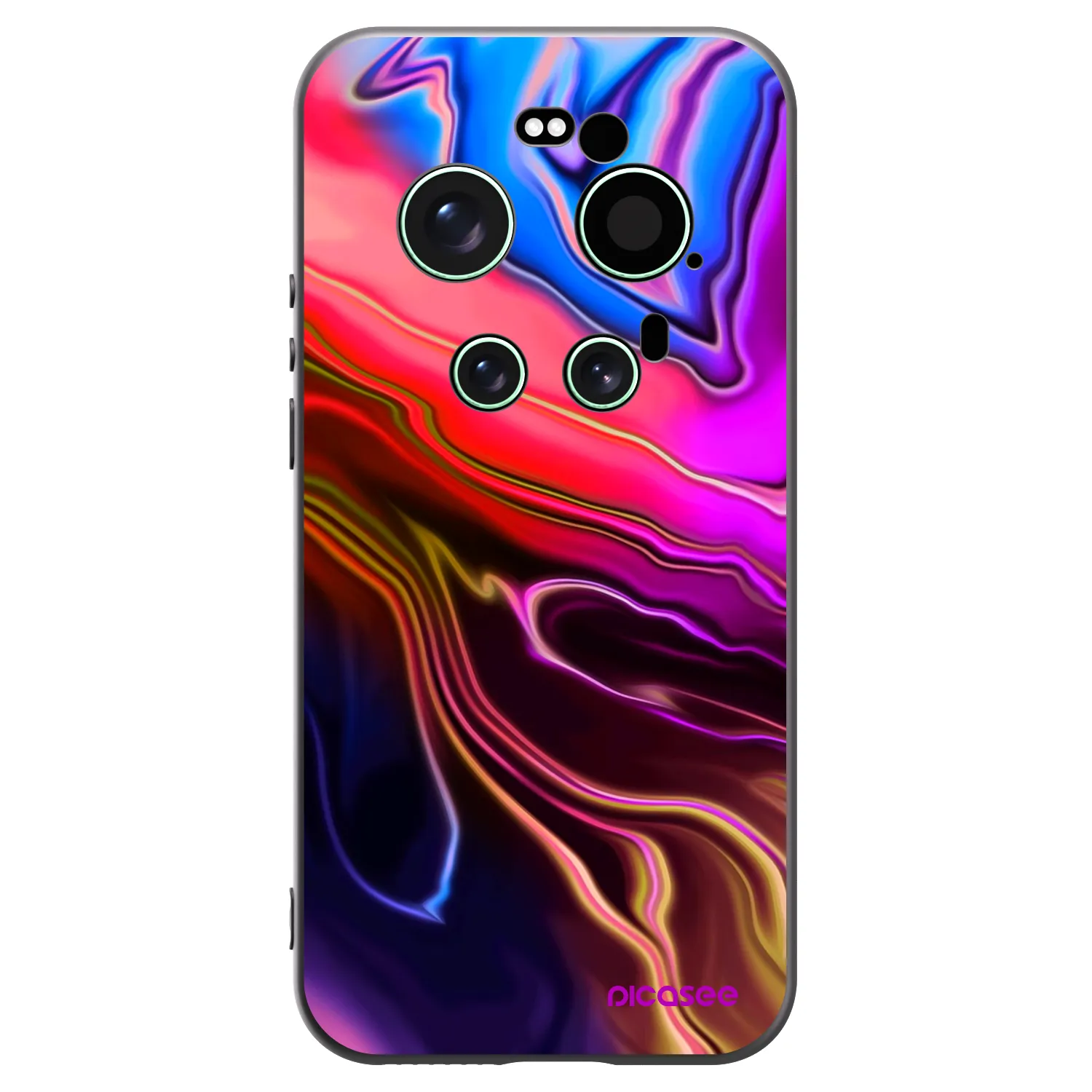 Picasee husă neagră din silicon pentru Xiaomi 17 Ultra - Electric