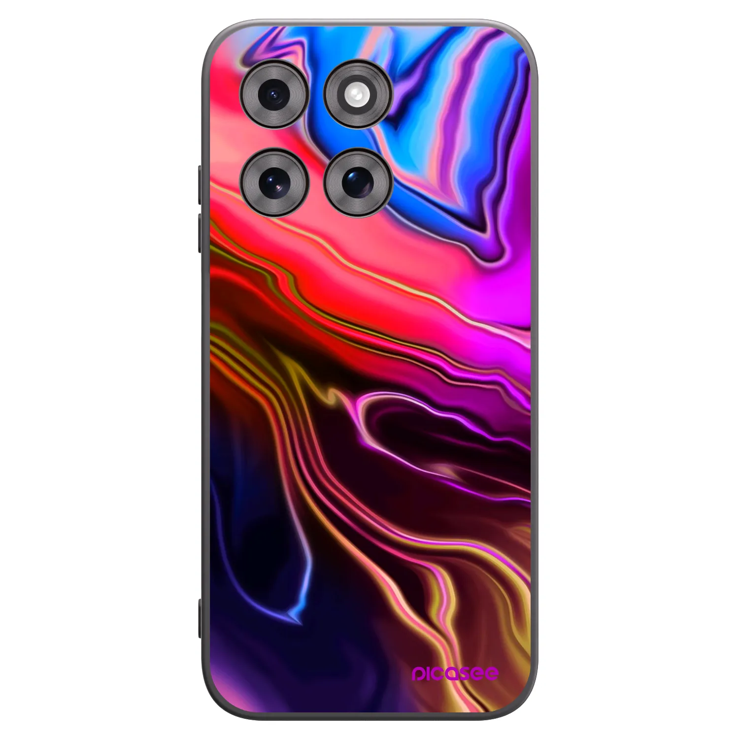 Picasee husă neagră din silicon pentru Motorola Moto G77 - Electric