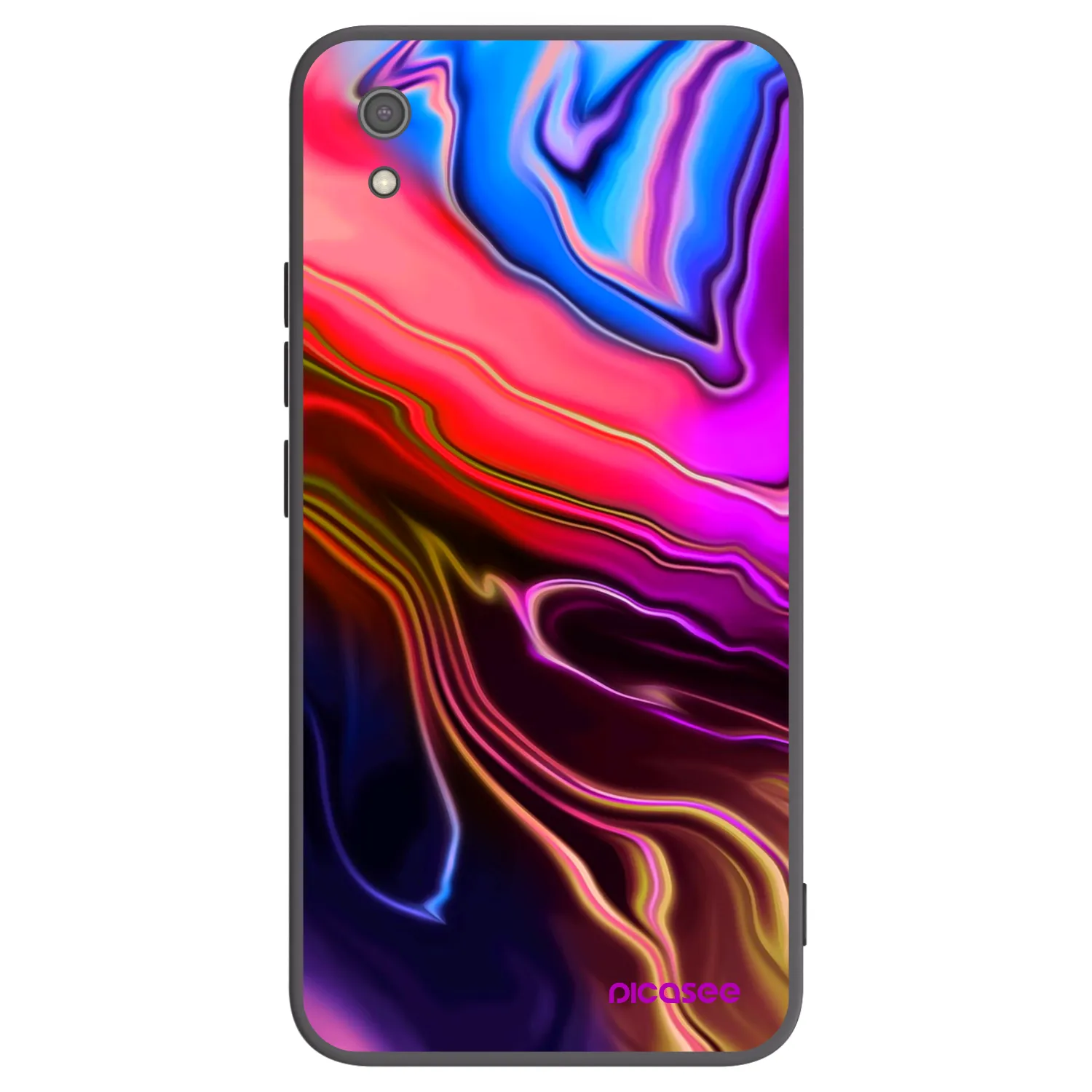 Picasee husă neagră din silicon pentru Xiaomi Redmi 7A - Electric