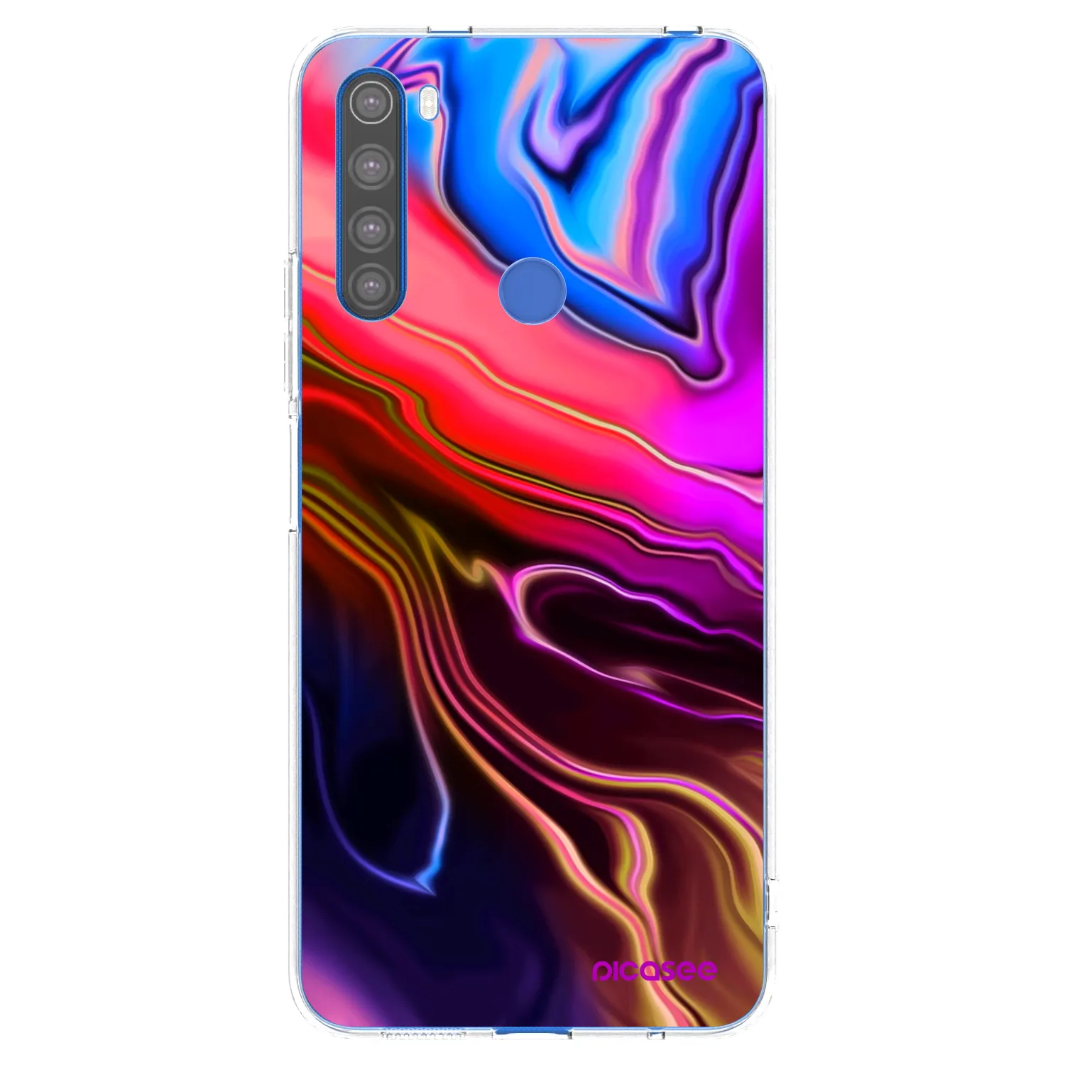 Picasee husă transparentă din silicon pentru Xiaomi Redmi Note 8T - Electric