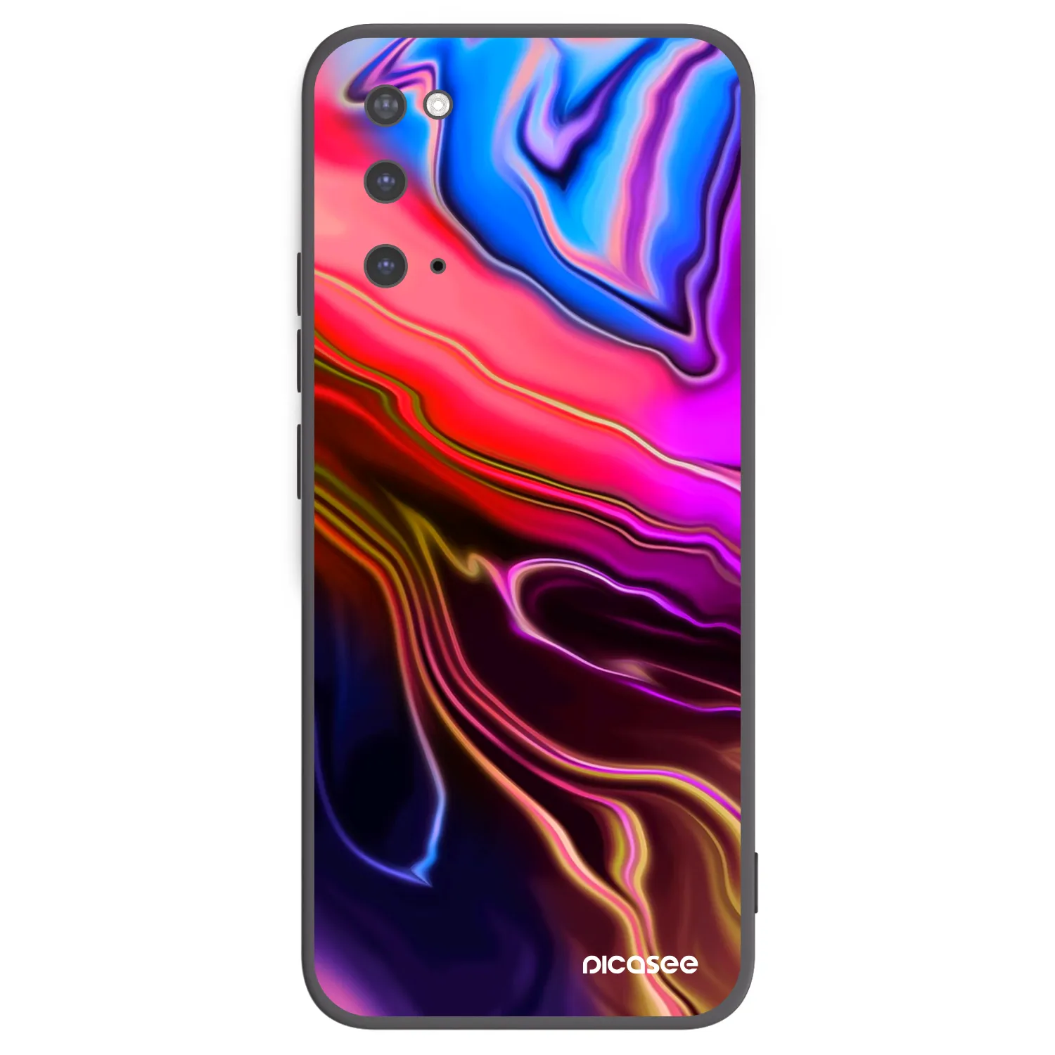 Picasee husă neagră din silicon pentru Samsung Galaxy S20 G980F - Electric
