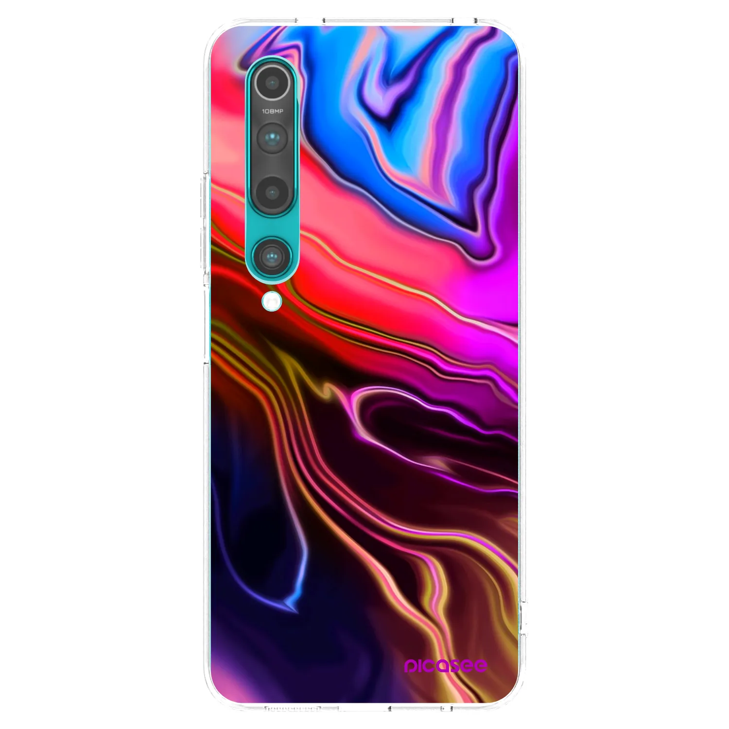 Picasee husă transparentă din silicon pentru Xiaomi Mi 10 - Electric