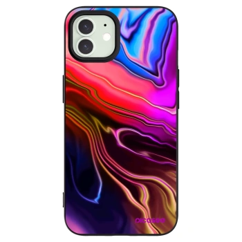 Picasee husă neagră din silicon pentru Apple iPhone 12 - Electric