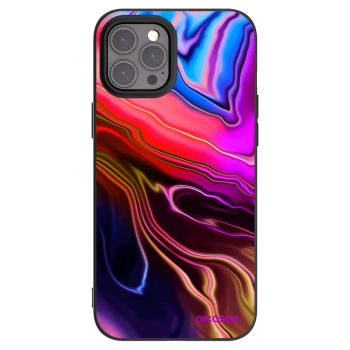 Picasee husă neagră din silicon pentru Apple iPhone 12 Pro Max - Electric