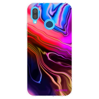 Picasee husă transparentă din silicon pentru Huawei P20 Lite - Electric
