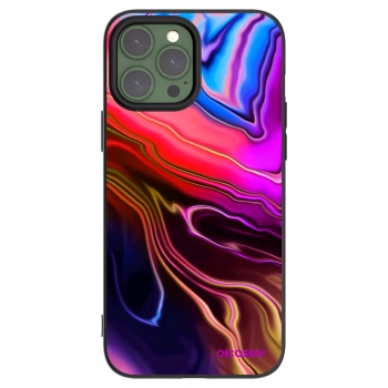 Picasee husă neagră din silicon pentru Apple iPhone 13 Pro Max - Electric