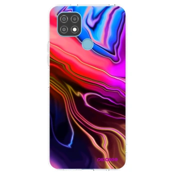 Picasee husă transparentă din silicon pentru Realme C21 - Electric