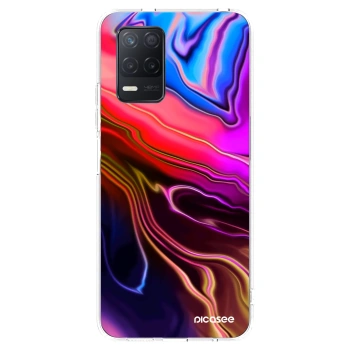 Picasee husă transparentă din silicon pentru Realme 8 5G - Electric