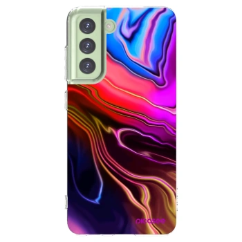 Picasee husă transparentă din silicon pentru Samsung Galaxy S21 FE 5G - Electric