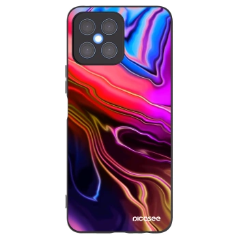 Picasee husă neagră din silicon pentru Honor X8 4G - Electric