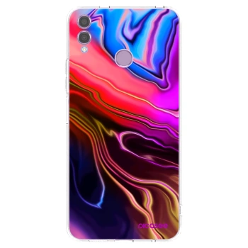 Picasee husă transparentă din silicon pentru Honor 8X - Electric