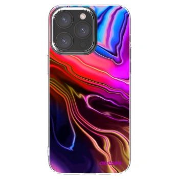 Picasee husă transparentă din silicon pentru Apple iPhone 15 Pro Max - Electric