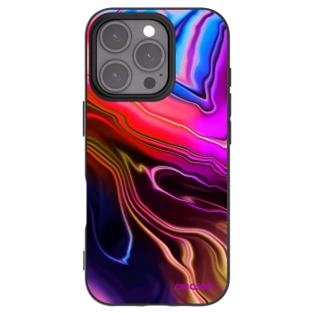 Picasee husă neagră din silicon pentru Apple iPhone 16 Pro - Electric