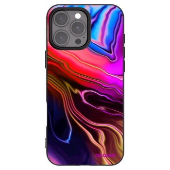 Picasee husă neagră din silicon pentru Apple iPhone 16 Pro Max - Electric