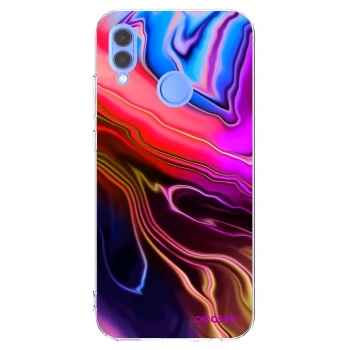 Picasee husă transparentă din silicon pentru Honor 10 Lite - Electric