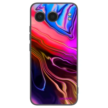 Picasee husă neagră din silicon pentru OnePlus Nord 4 - Electric
