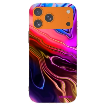 Picasee husă transparentă din silicon pentru Apple iPhone 17 Pro Max - Electric