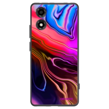 Picasee husă neagră din silicon pentru Motorola Moto E14 - Electric