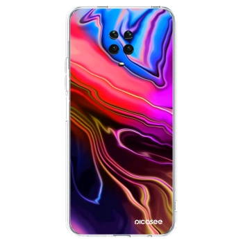 Picasee husă transparentă din silicon pentru Xiaomi Redmi Note 9S - Electric