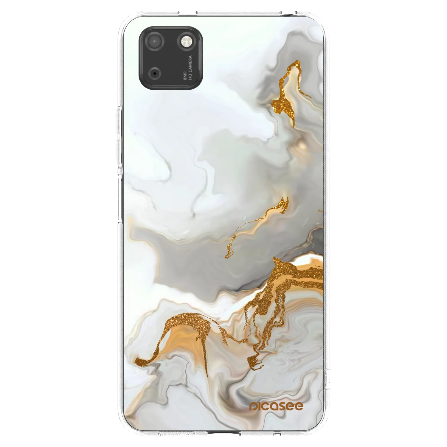 Picasee husă transparentă din silicon pentru Huawei Y5P - Her
