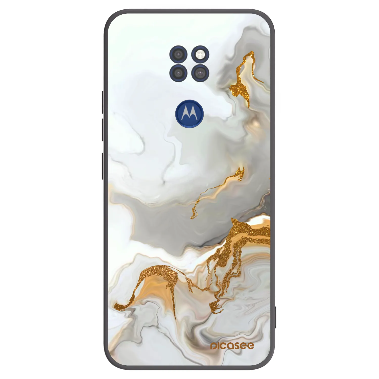 Picasee husă neagră din silicon pentru Motorola Moto G9 Play - Her