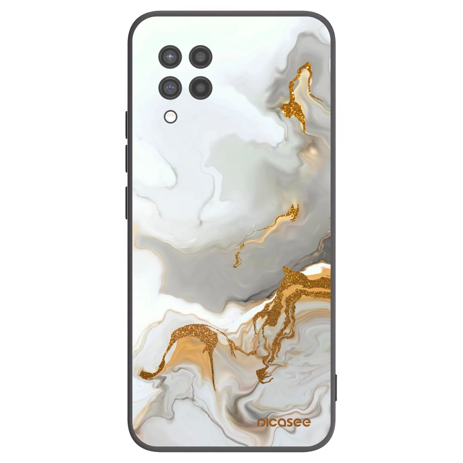 Picasee husă neagră din silicon pentru Samsung Galaxy A42 A426B - Her