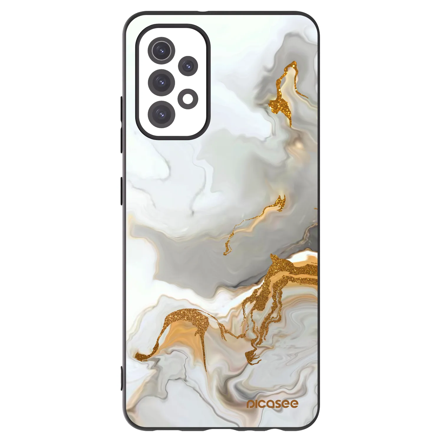 Picasee husă neagră din silicon pentru Samsung Galaxy A32 5G A326B - Her