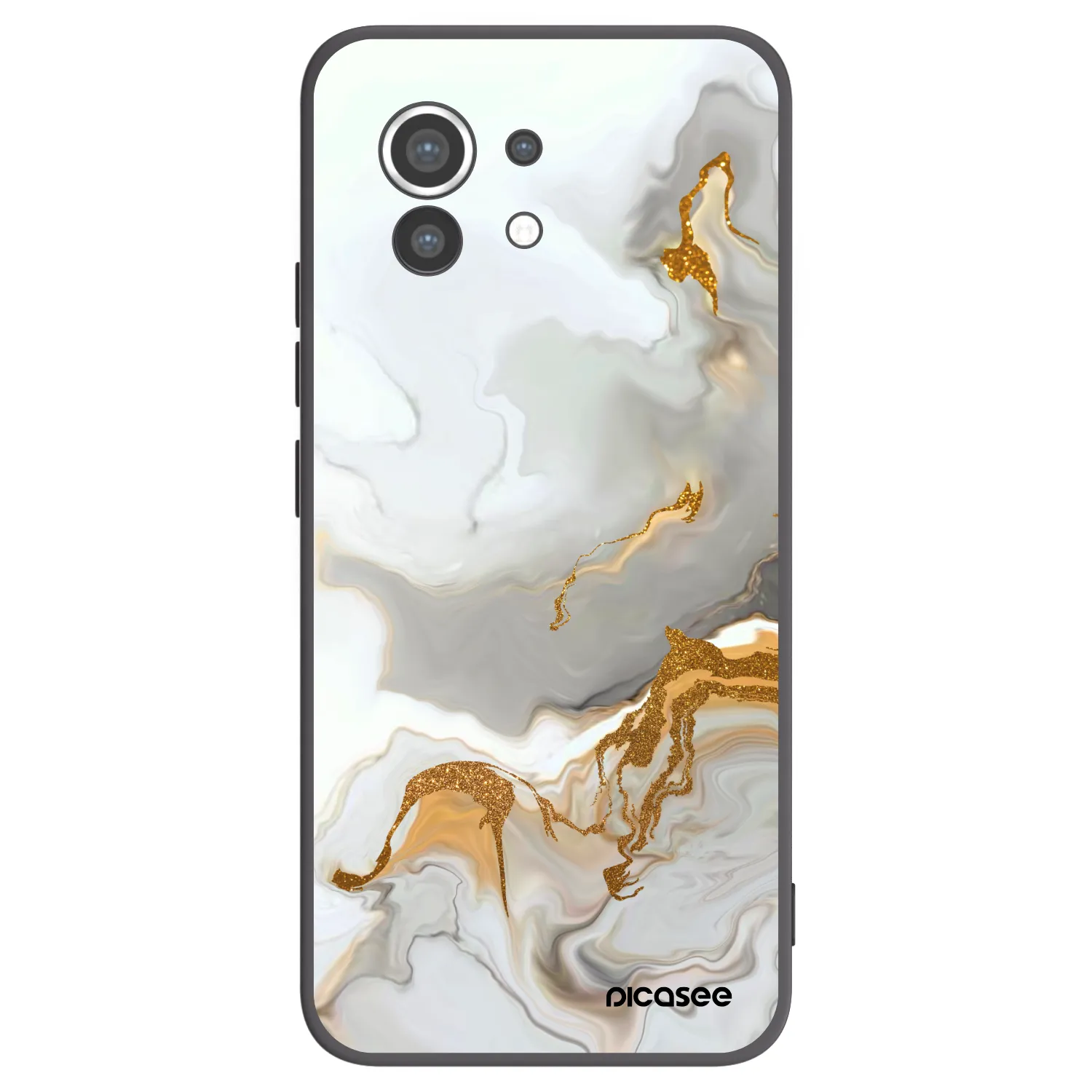 Picasee husă neagră din silicon pentru Xiaomi Mi 11 - Her