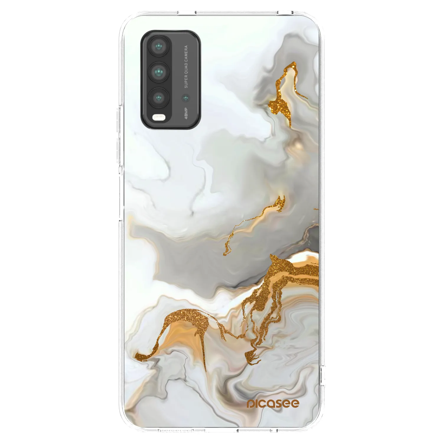 Picasee husă neagră din silicon pentru Xiaomi Redmi 9T - Her