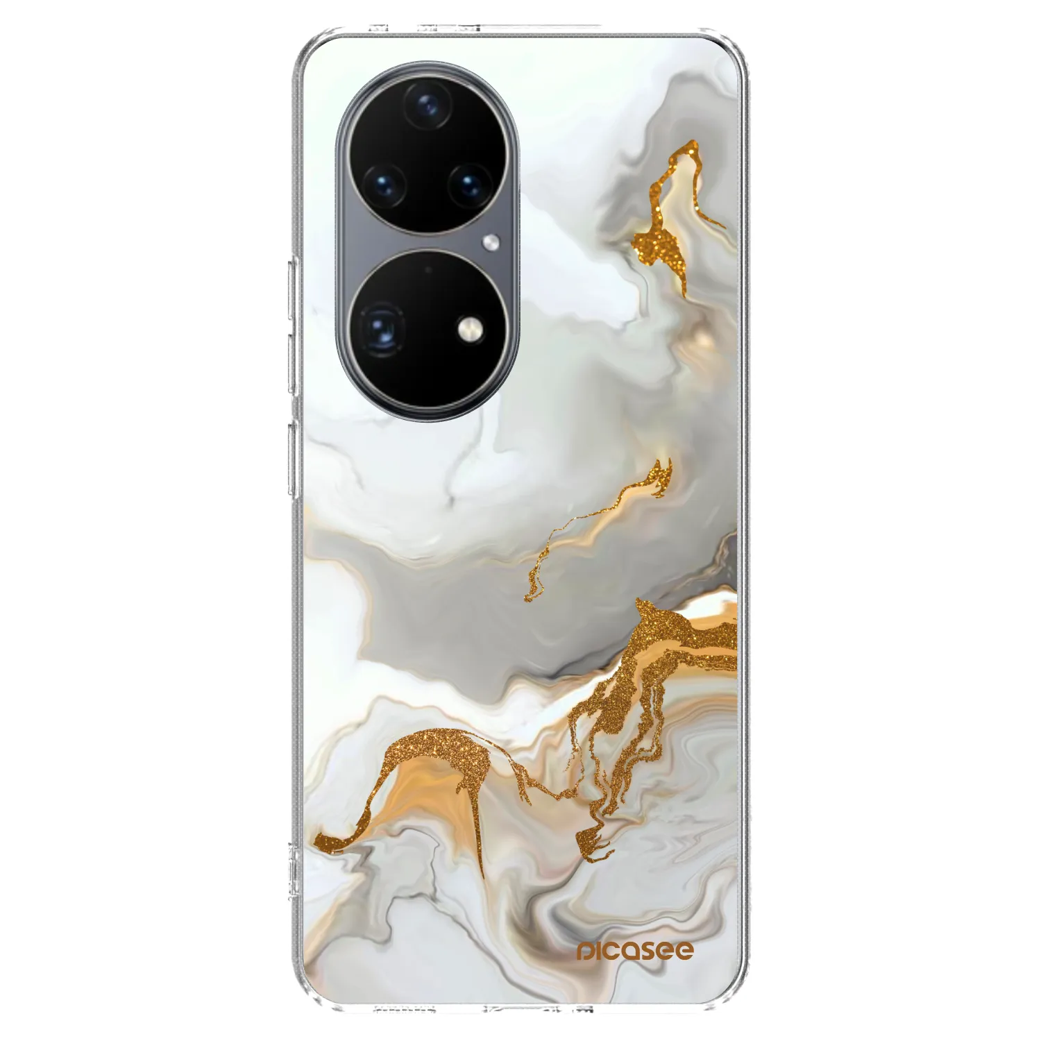 Picasee husă transparentă din silicon pentru Huawei P50 - Her