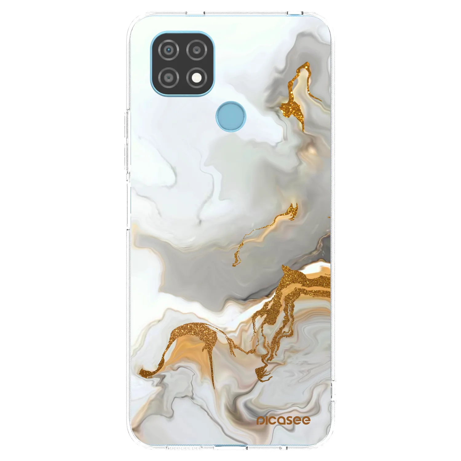 Picasee husă transparentă din silicon pentru Realme C21 - Her