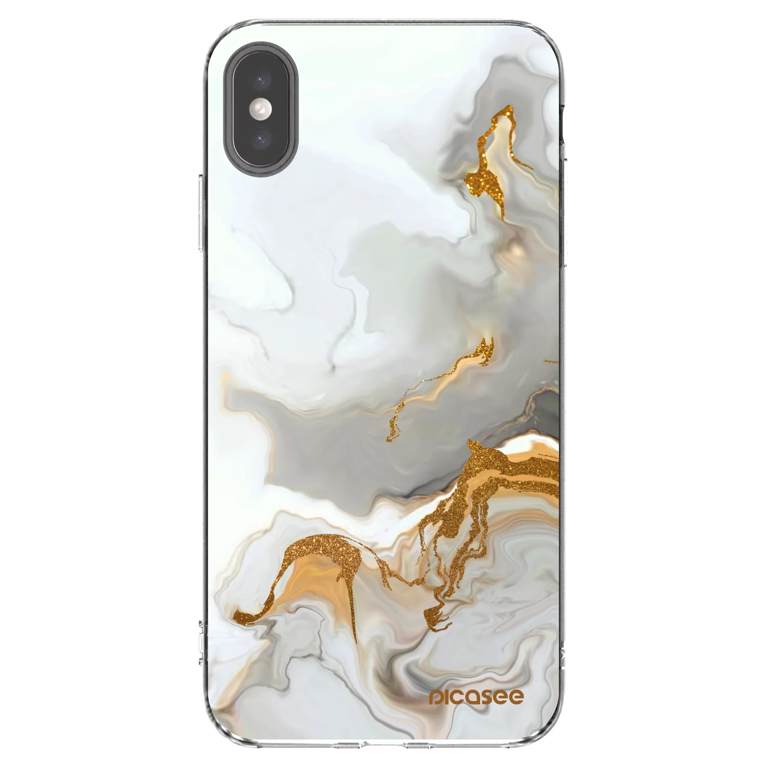 Picasee husă transparentă din silicon pentru Apple iPhone XS Max - Her