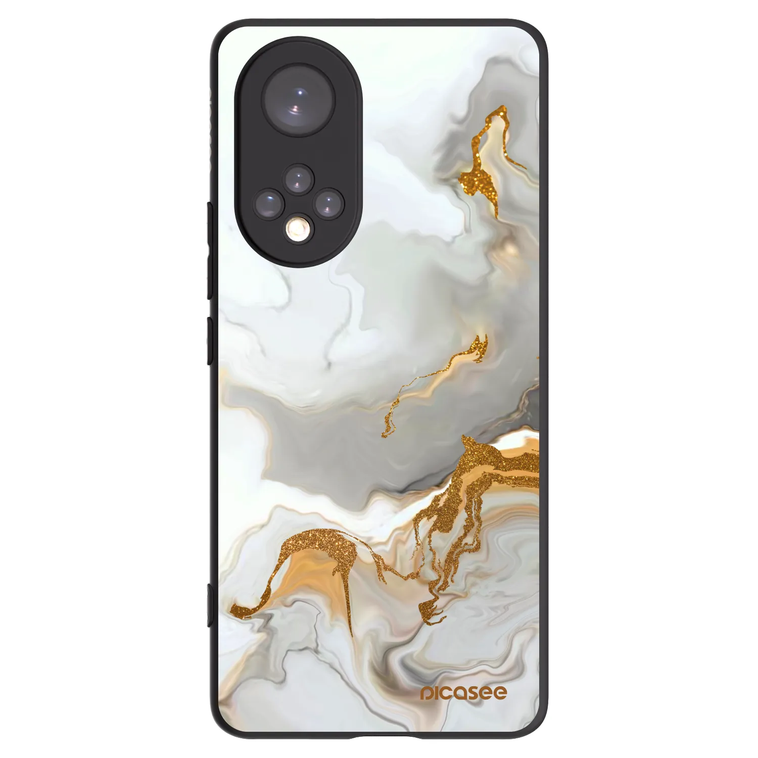 Picasee husă neagră din silicon pentru Huawei Nova 9 - Her