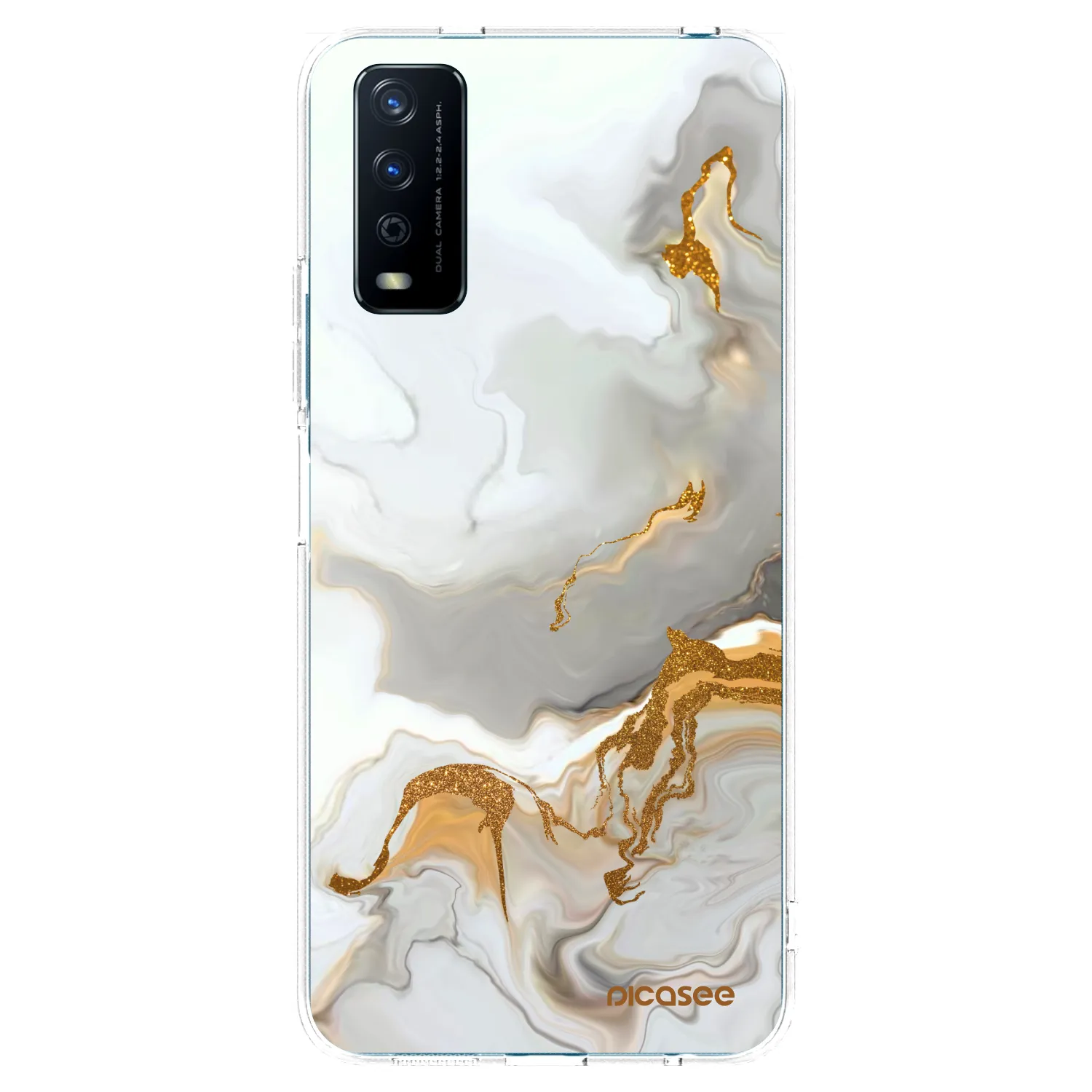 Picasee husă transparentă din silicon pentru Vivo Y11s - Her