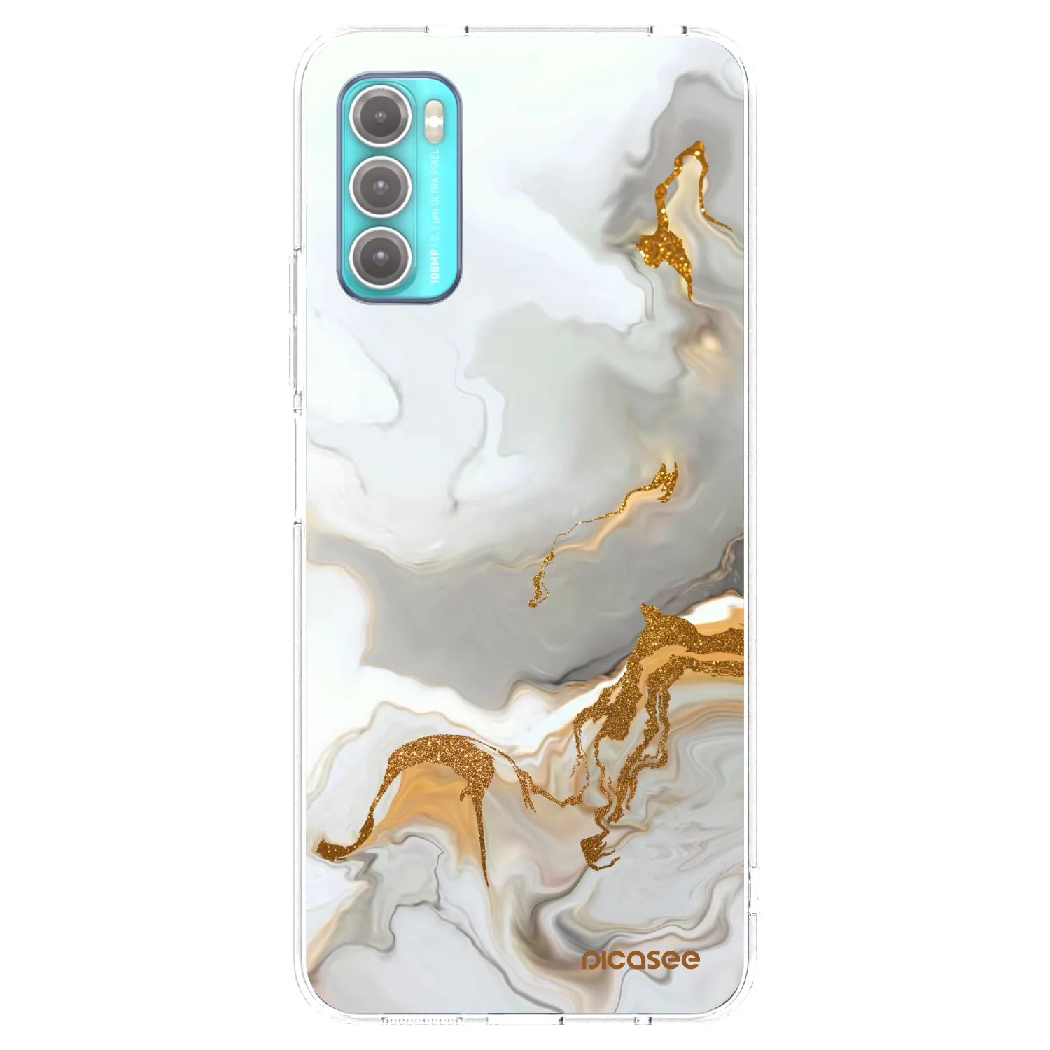Picasee husă transparentă din silicon pentru Motorola Moto G60 - Her
