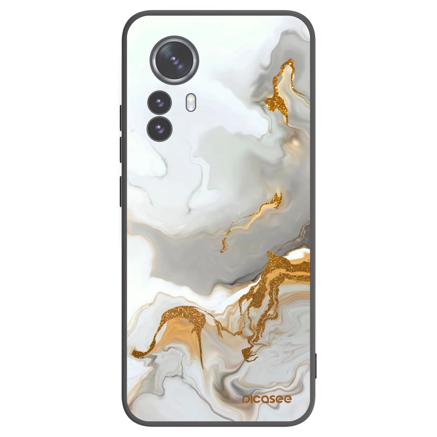 Picasee husă neagră din silicon pentru Xiaomi 12 Pro - Her